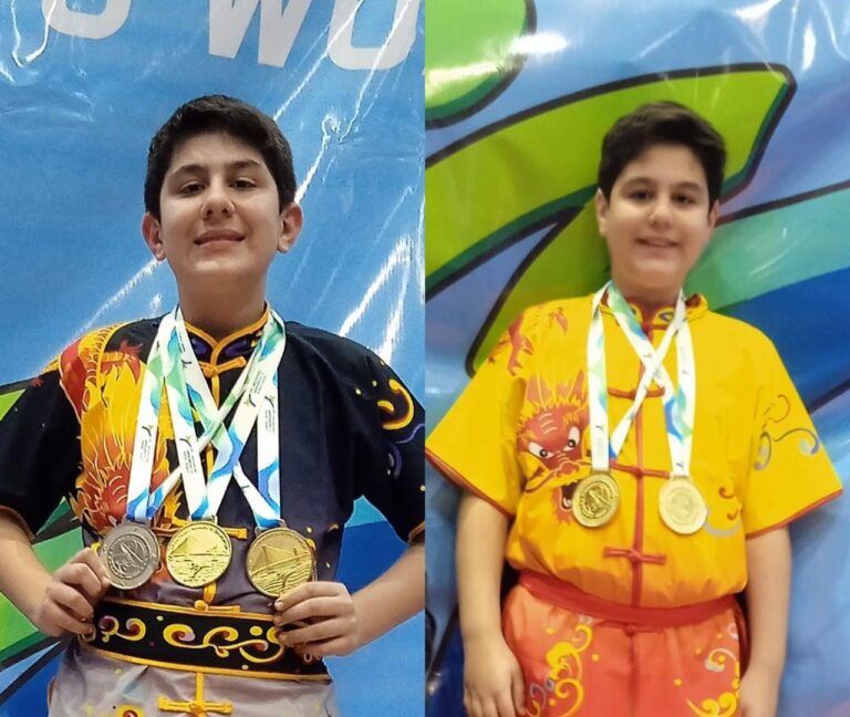 Medalhistas no Paranaense de Kung FU
