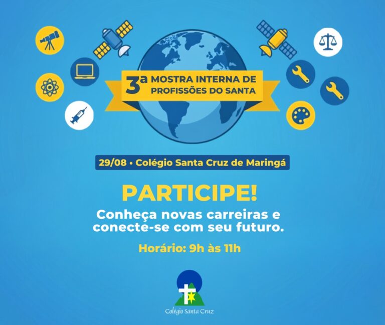Convite Mostra de Profissões