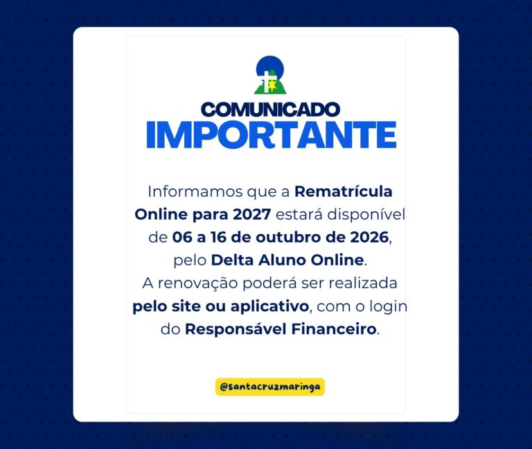 REMATRÍCULA ONLINE 2027
