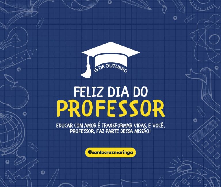 Feliz Dia dos Professores!