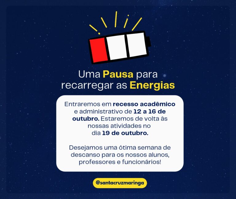 Recesso Acadêmico e Administrativo